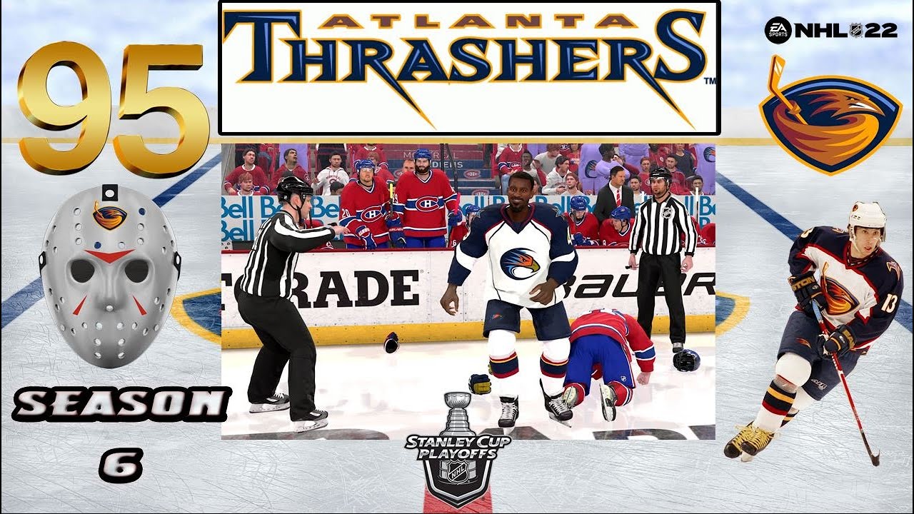 The Conference Finals continues in Montreal - Atlanta Thrashers - NHL 22 Franchise Mode - #95