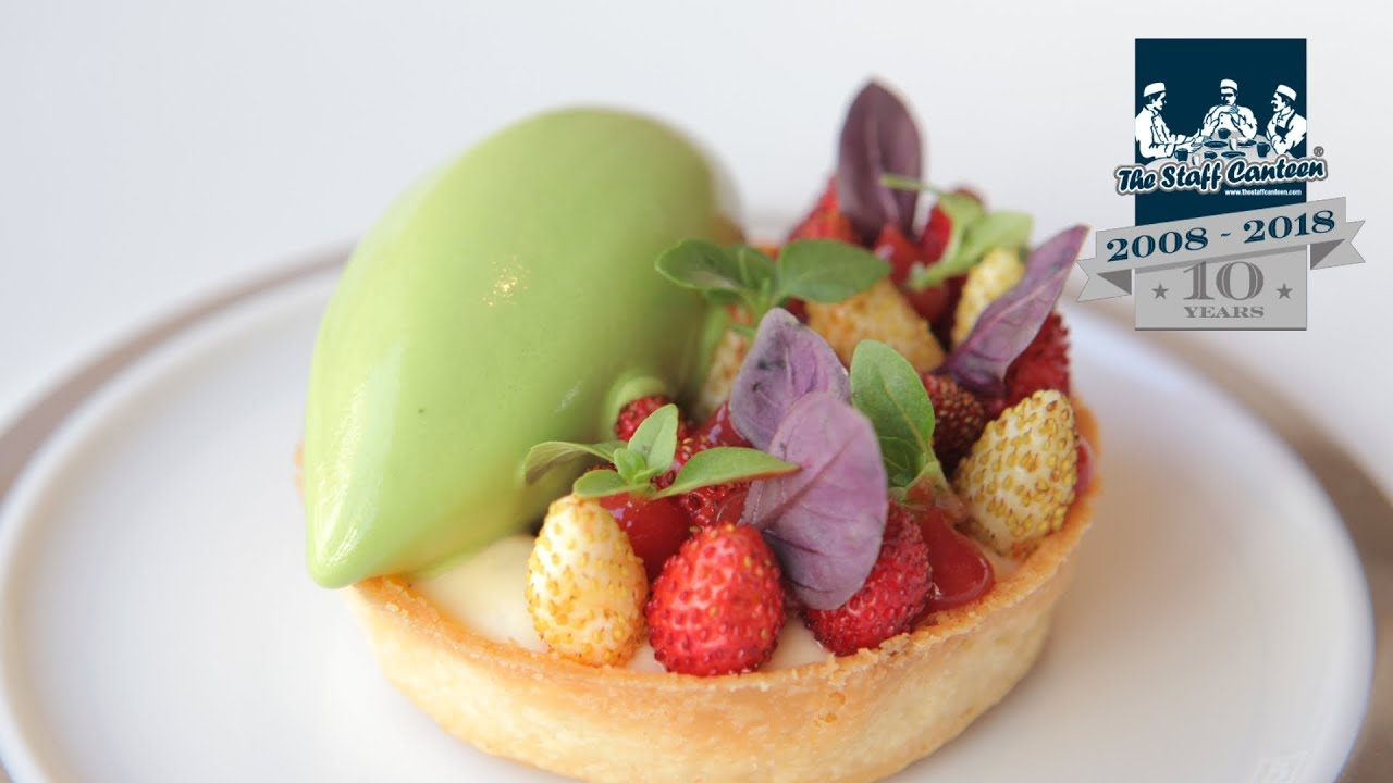 3-Michelin star chef Matt Abé creates Cornish brown crab, and custard tart with strawberry recipes