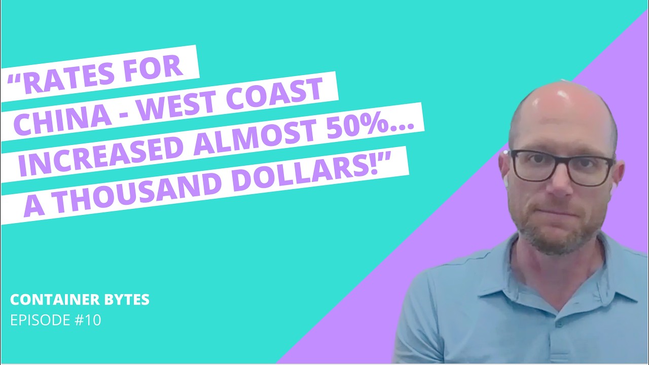 China–US  Freight Rates Jump 48% +Red  Sea Ceasefire and Tariff Watch | Container Bytes #10