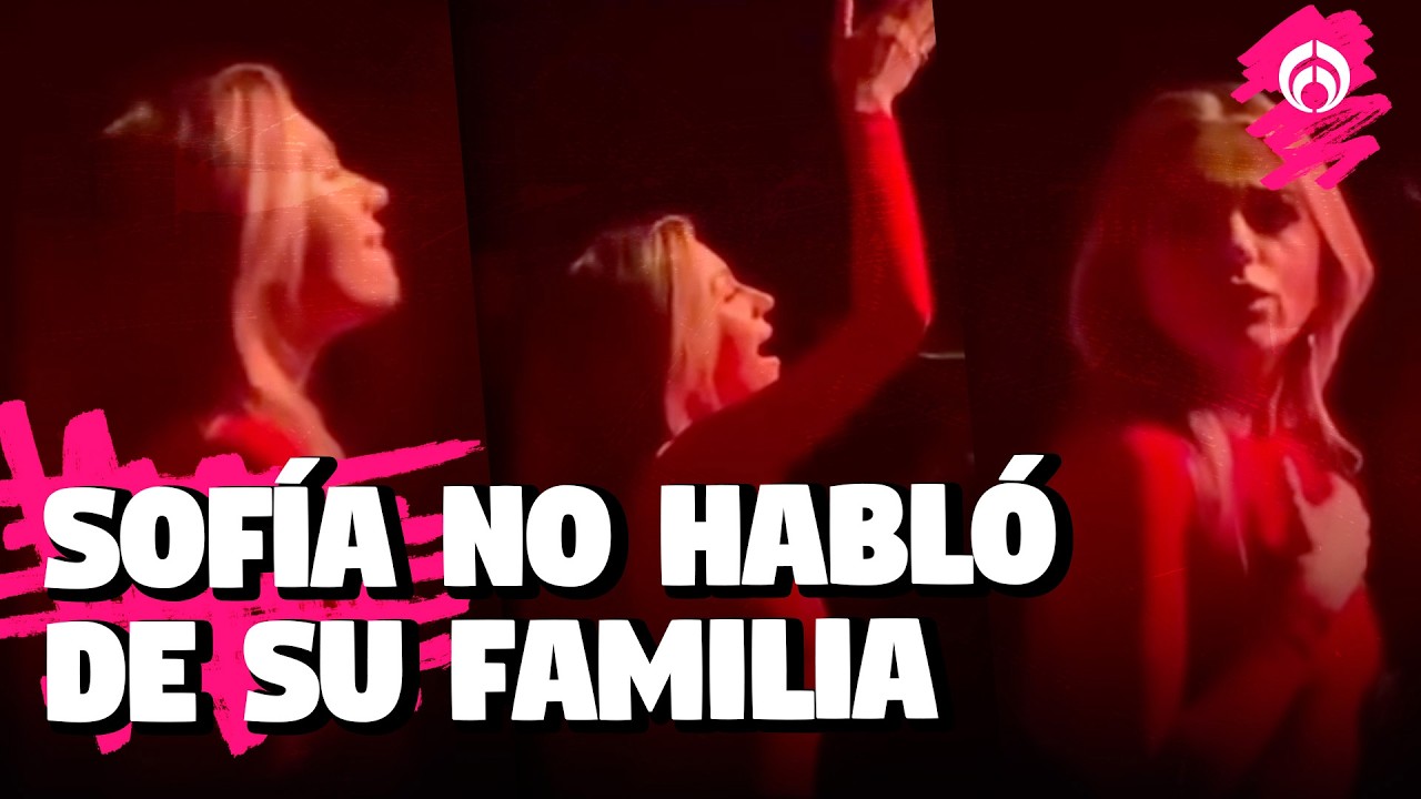 ¡La más fan! Sofía Castro disfrutó con cerveza en mano concierto de Cristian Castro
