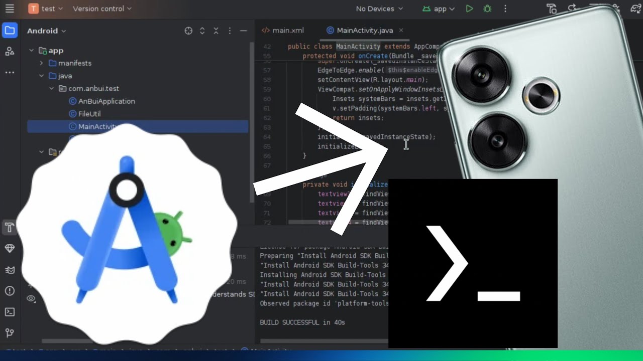 Как установить и использовать Android Studio на телефонах Android с Termux и Termux:X11