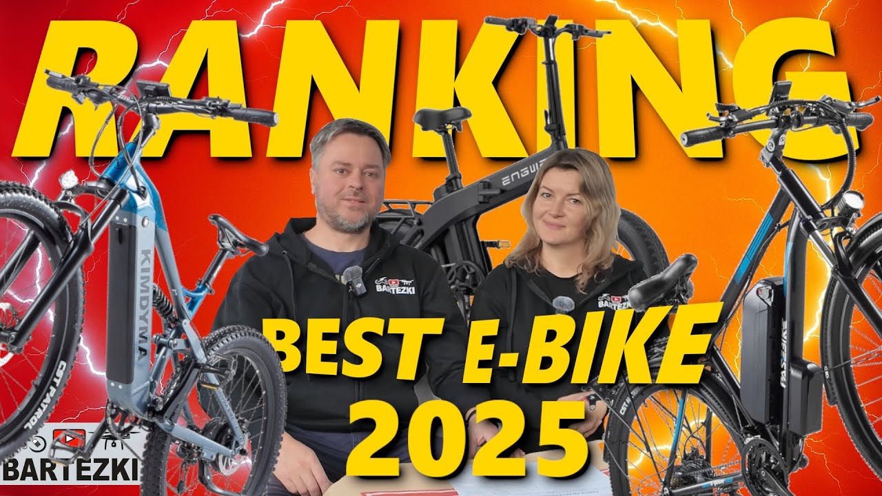 TOP e-bike 2025 Ranking rowerów elektrycznych - zasięg! Którym rowerem najdalej zajedziesz? #ebike