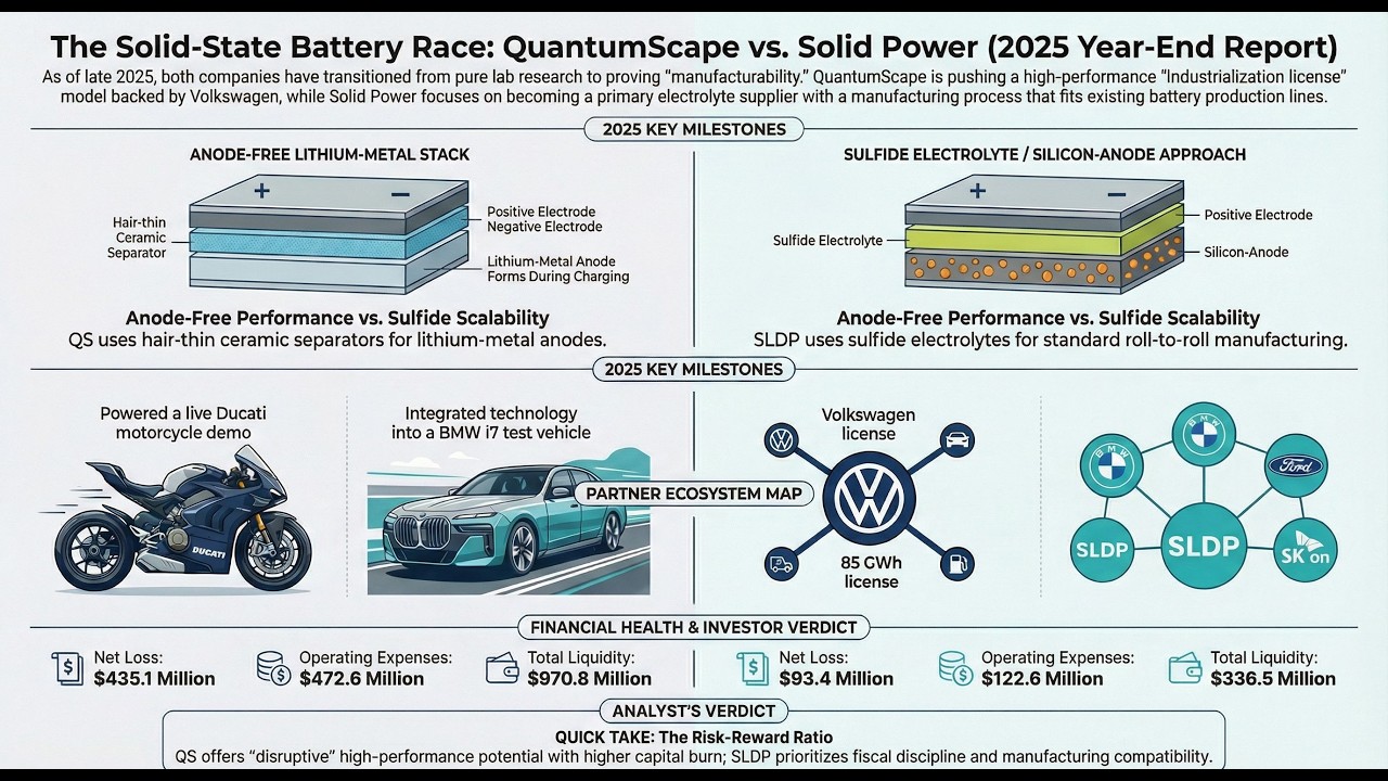 QuantumScape vs. Solid Power 2025 Deep Dive