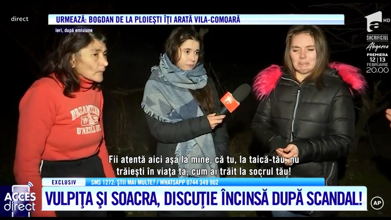 Tensiunea dintre soţia-vulpiţă şi soacra ei a atins cote alarmate!