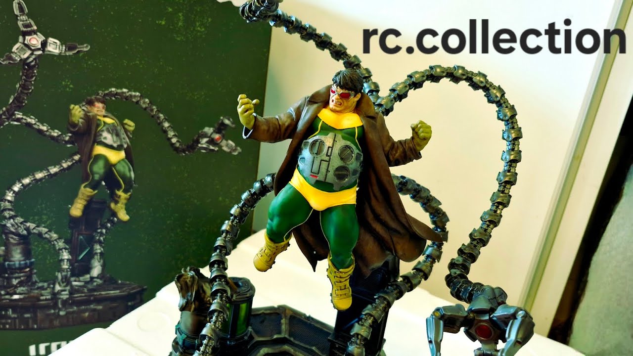 Doctor Octopus Marvel Comics Iron Studios 1/10 Spider Man Unboxing Review