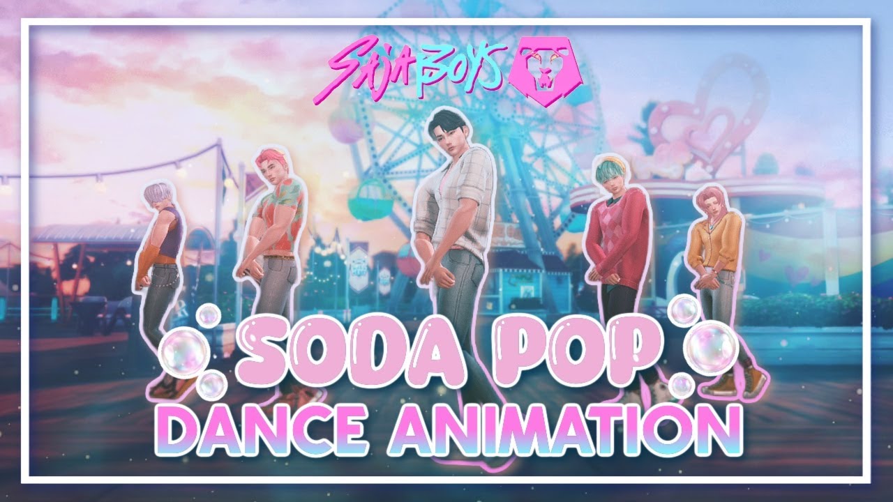 The Sims 4 | Saja Boys - Soda Pop 🥤 [Animation Download]
