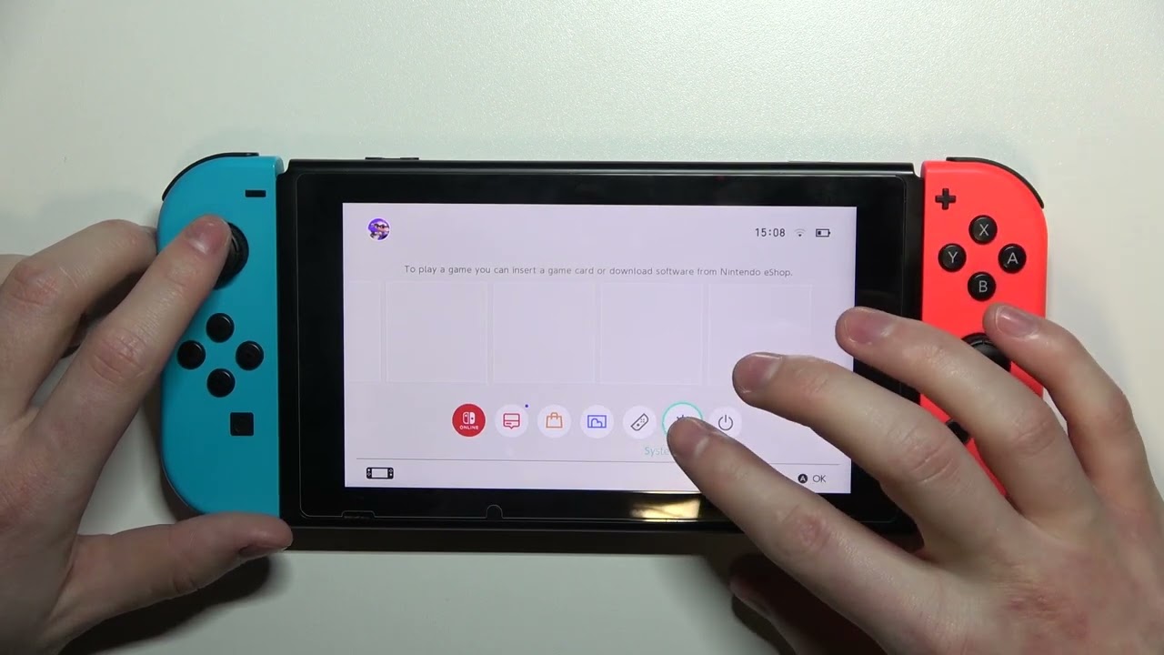 Как отрегулировать яркость экрана на Nintendo Switch?