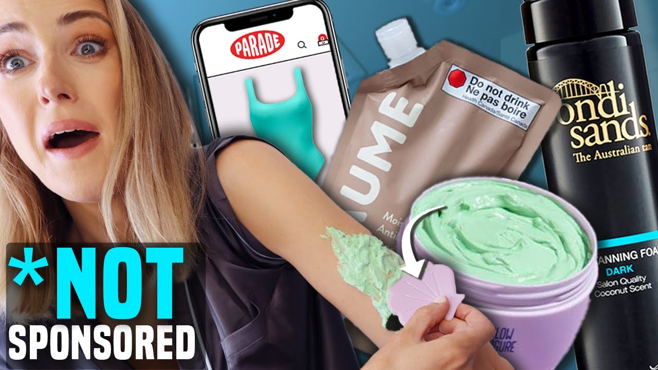 Testing OVERLY SPONSORED PRODUCTS - what's ACTUALLY worth buying?!