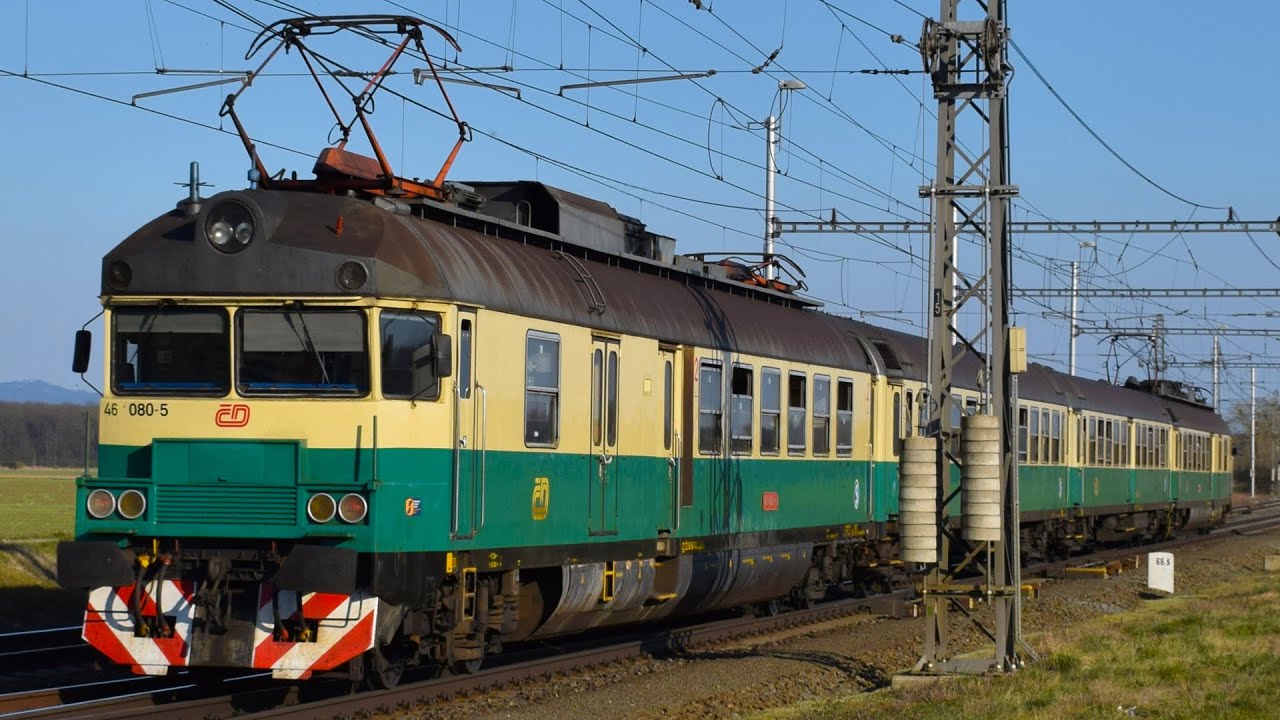 Vlaky Červenka - 2.4.2017 / Trains in Červenka