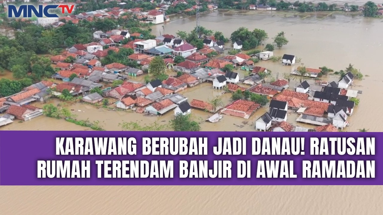 Bak Lautan Coklat! Pantauan Udara Terkini Banjir di Karawang, Ribuan Warga Terdampak | iNews Terkini
