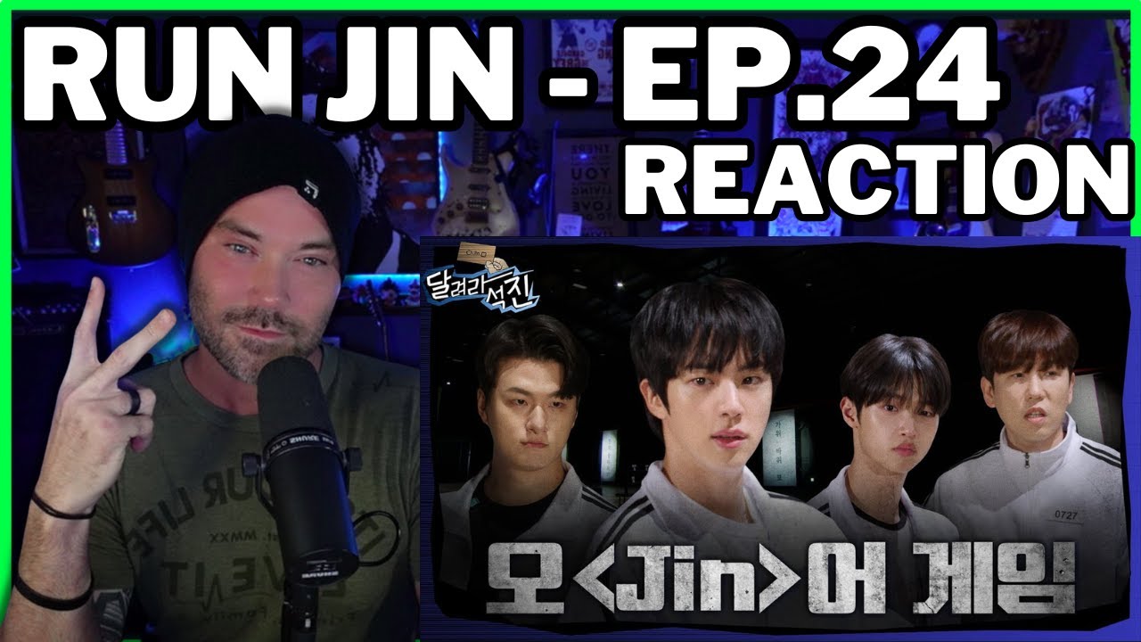 Metal Vocalist Reacts - [Run Jin] EP.24 | Squid-Jin Game 1