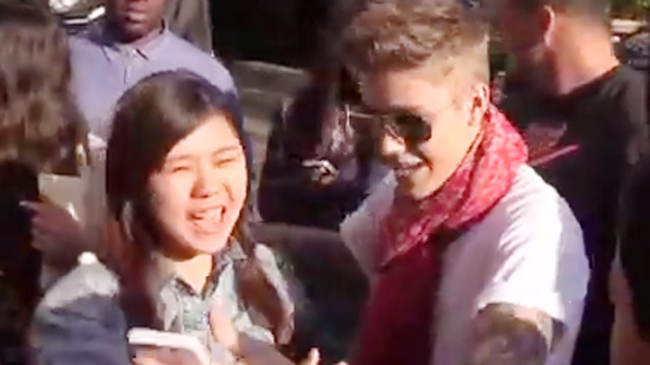 JUSTIN BIEBER SUPER NICE To FANS in Beverly Hills!!!
