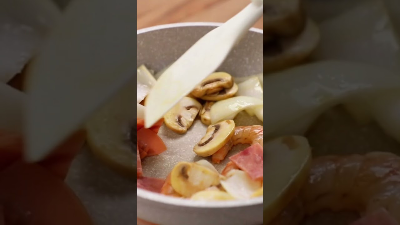 Cream of Mushroom Soup with Baked Puff Pastry #soup #cream
