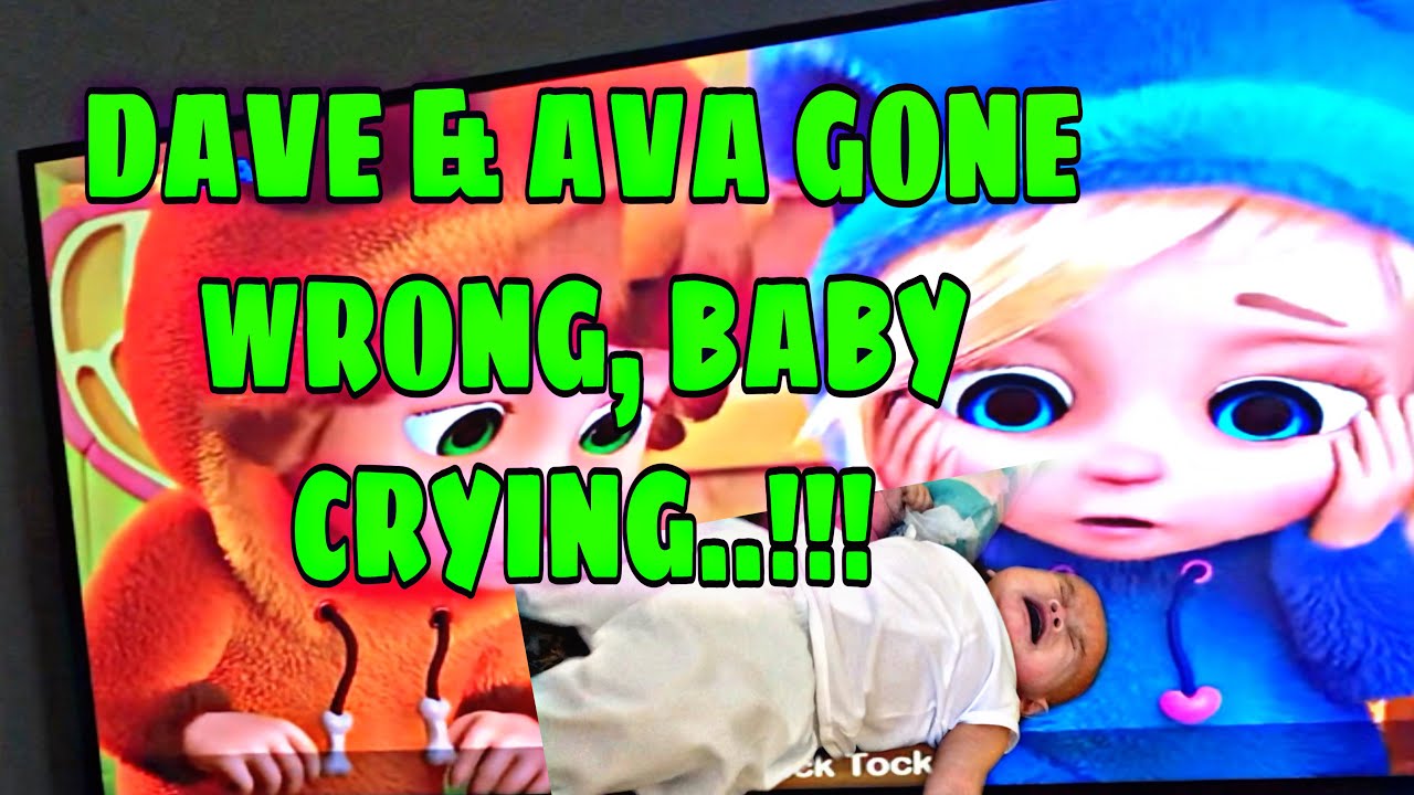 DAVE AND AVA GONE WRONG!!! | HICKORY DICKORY DOCK SONG | BABY CRYING