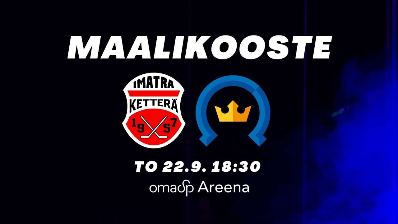 Maalikooste: Ketterä - Kiekko-Espoo 22.9.2022 2-3