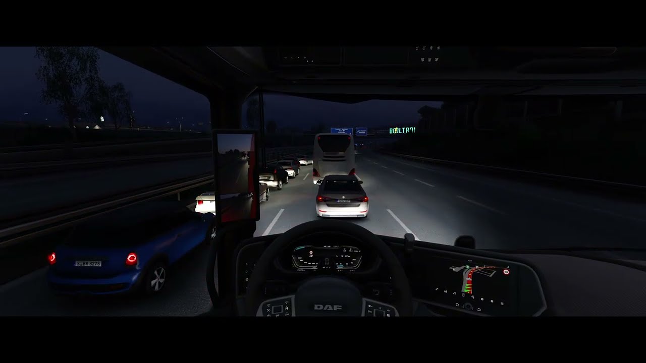 🎬Euro Truck Simulator 2 - #43- Ultra Realistic Graphic 4K |Realistic cab view|V1.58| Fanatec Wheel