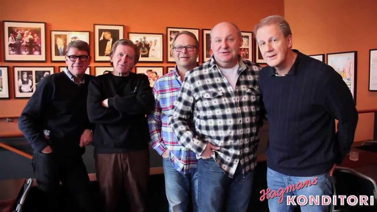 Hagmans konditori - After Shave, Anders Eriksson och Claes Eriksson tackar alla besökare
