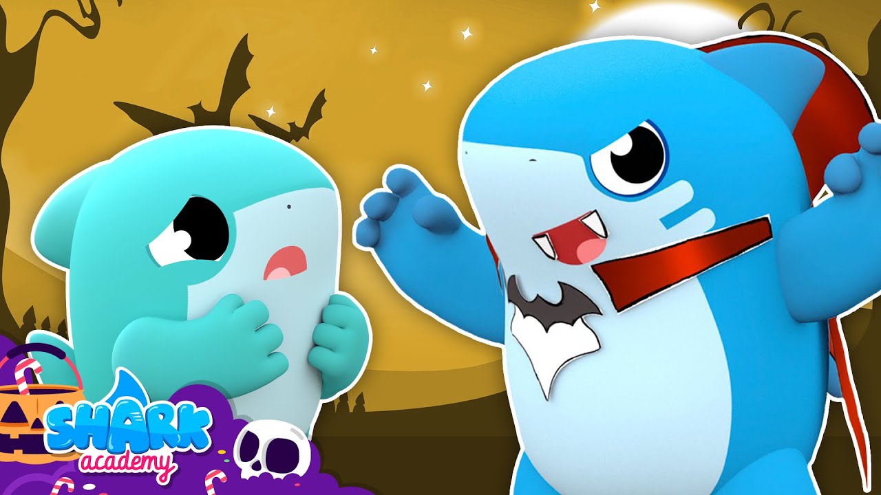 🎃 MEJORES canciones de Halloween para niños | 👻 Chumbala, Tiburones Zombis de Halloween 🍬
