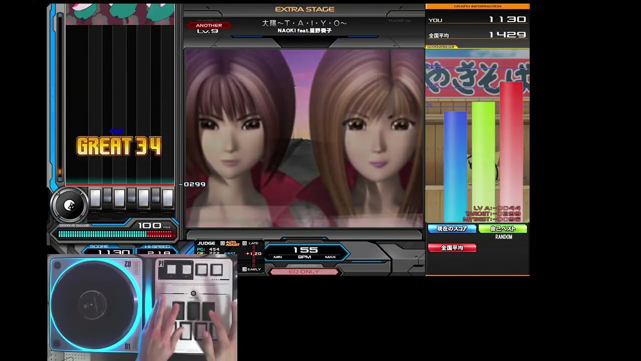 ビートマニア２DX　infinitas配信テスト