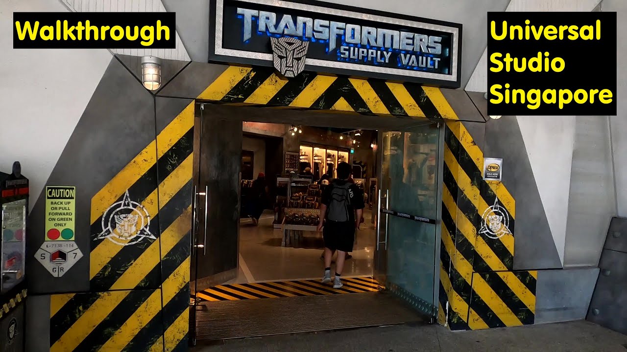 Universal Studio Singapore Transformers | Supply Vault Walkthrough