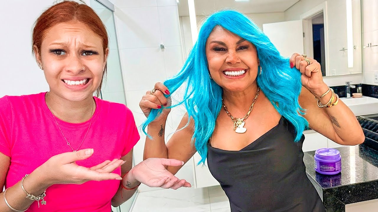 ESTRAGUEI O CABELO DA MINHA MÃE 