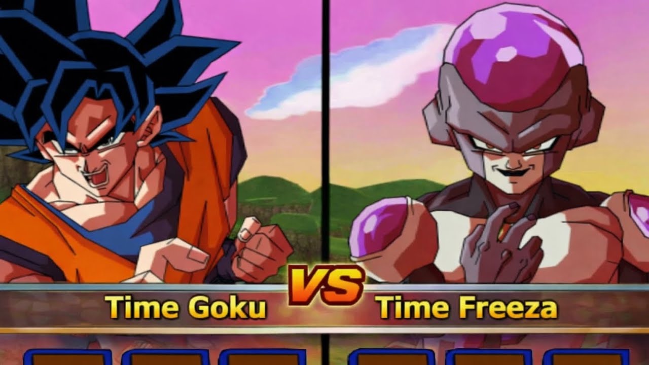 Time Goku Vs Time Freeza | Dragon Ball Budokai Tenkaichi 4 