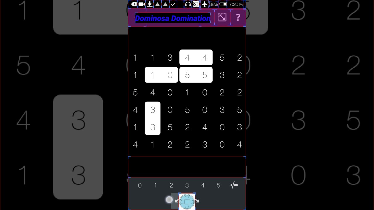 Dominosa Domination - Simon Tatham's Puzzles