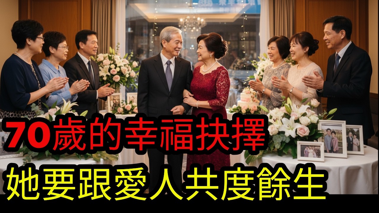 《70歲的幸福抉擇》她要跟愛人共度餘生_#人生故事#故事#感動#人生#銀髮族#晚年生活#有聲書#家庭#人生劇場#故事電台