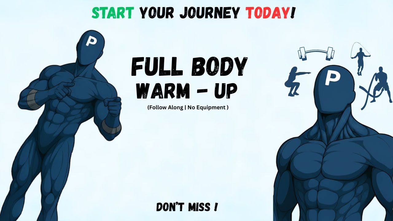 LIVE 🔴 | 5-Min Full Body Warm-Up Workout (Follow Along, No Equipment)