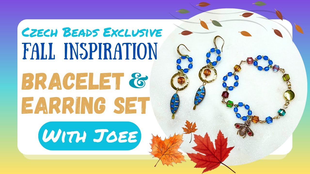 Cathedral Bead Jewelry Set With Czech Beads Exclusive Sept 2025