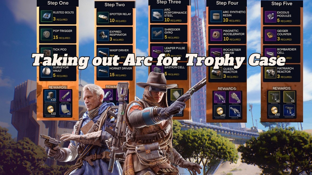 Taking out Arc for Trophy Case l Arc Raiders