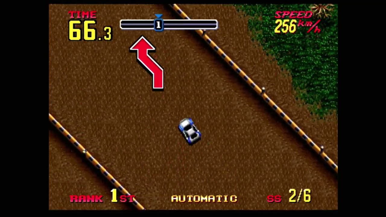 Rally Chase/Thrash Rally (SNK Neo Geo CD) Game Play Video