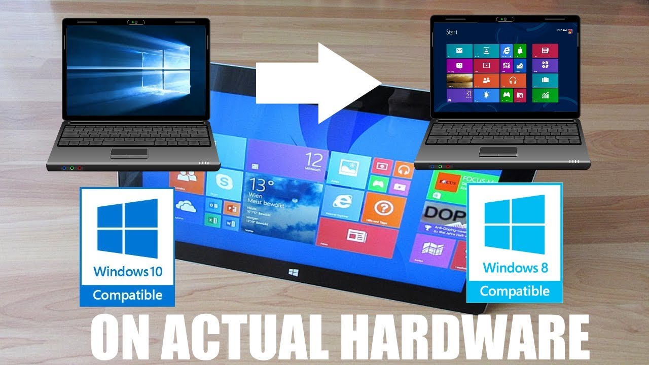 Понижение версии с Windows 10 до Windows 8.1 (РЕАЛЬНОЕ ОБОРУДОВАНИЕ)