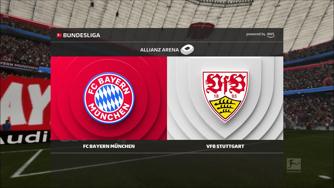 Bundesliga | Bayern München vs VFB Stuttgart | Allianz Arena | EAFC 26 | PS5 UHD 60FPS