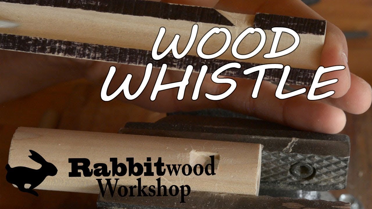 Easy to make Whistle from wood dowels