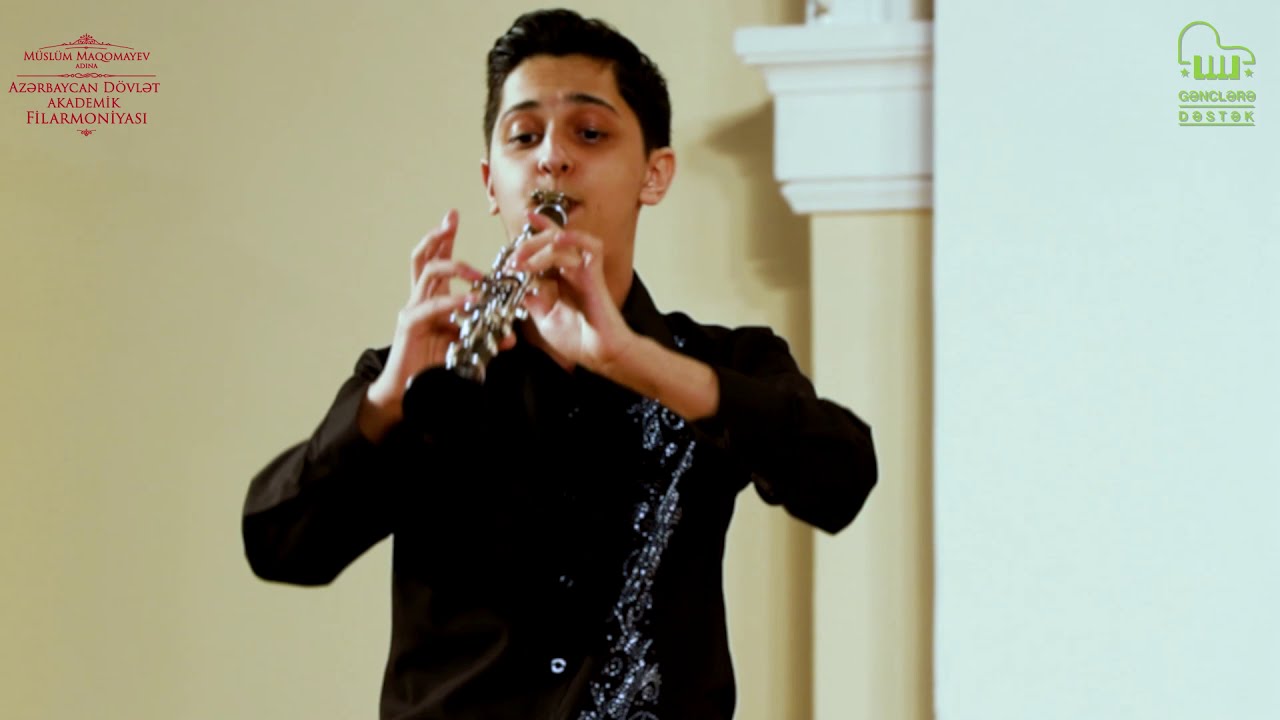 Ə.Əzizov – “Skerso”ifa edir: beynəlxalq müsabiqələr laureatı Rəhimov Emil (klarnet)