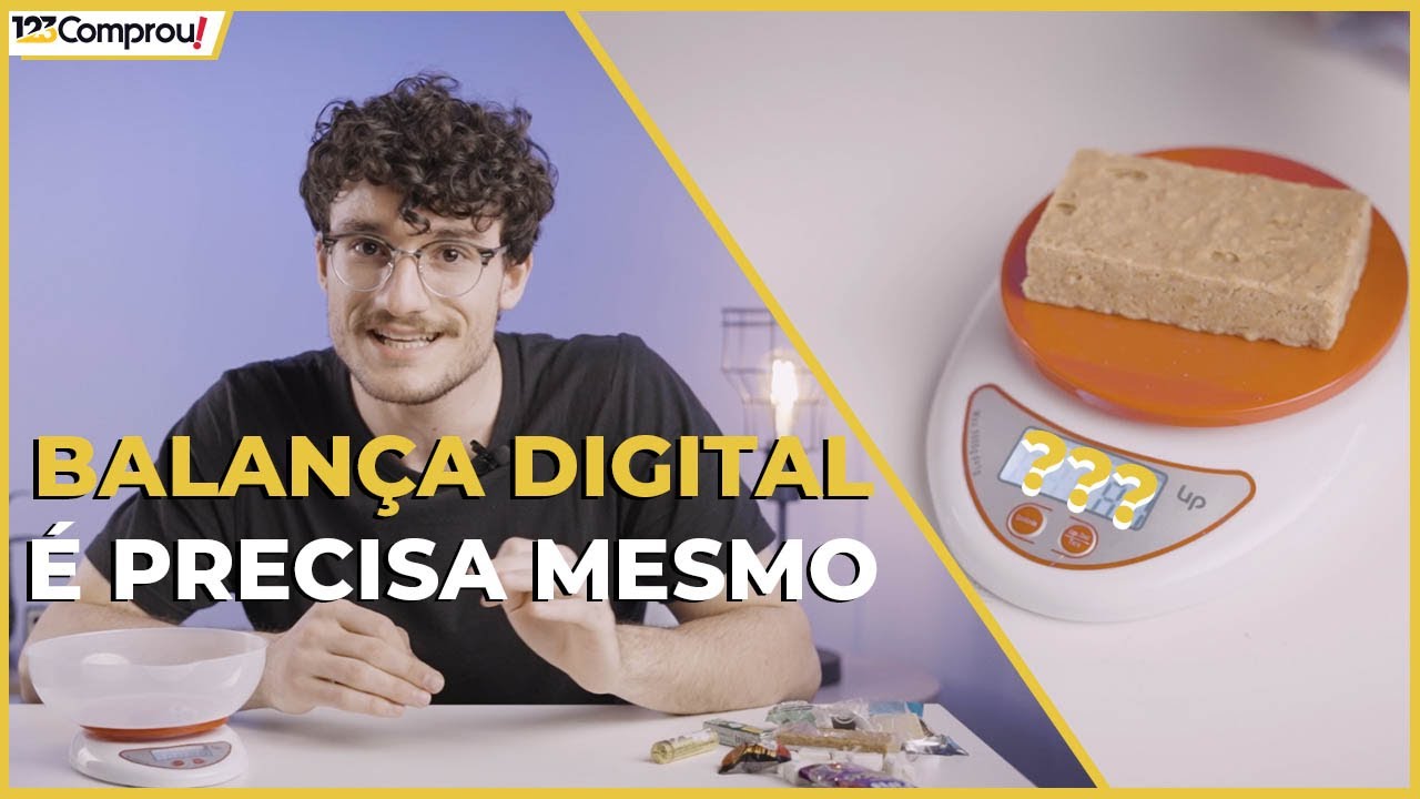 TESTAMOS A BALAN&Ccedil;A DIGITAL, FUNCIONA MESMO?