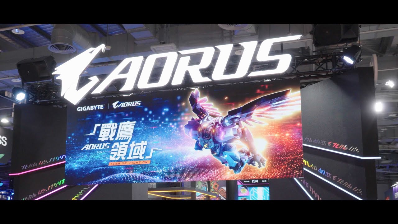 GIGABYTE  AORUS戰鷹領域 WirForce2025｜雞腿先生映像工作室 作品集