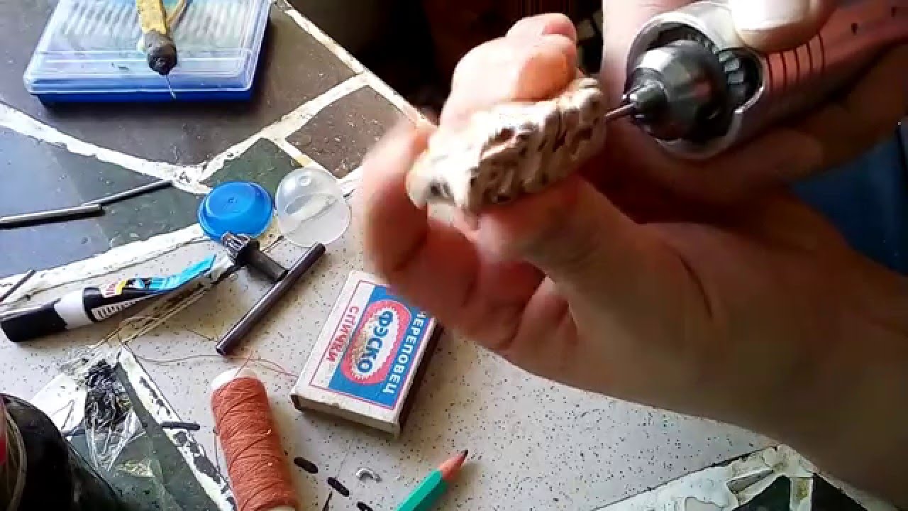 четки перекидные ( делаем голову волка 5 серия)