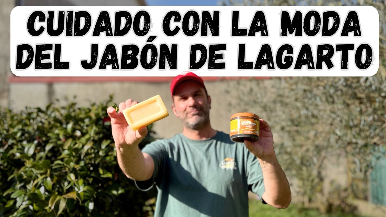 ⚠️CUIDADO CON LA MODA DEL JABÓN DE LAGARTO: es recomendable para huerta y jardín || en20metros