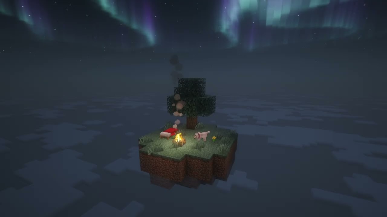 3 Hours of Nostalgic Minecraft Music - Floating Island