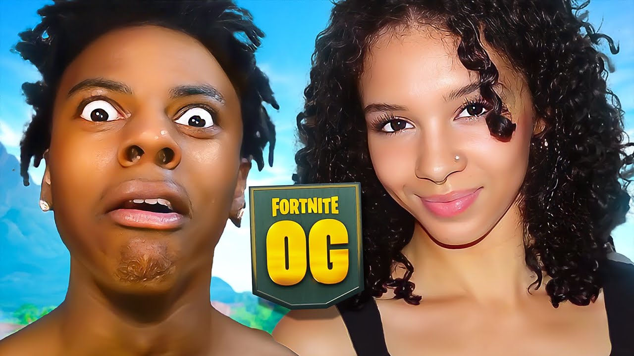Играю в OG Fortnite со своей ДЕВУШКОЙ..
