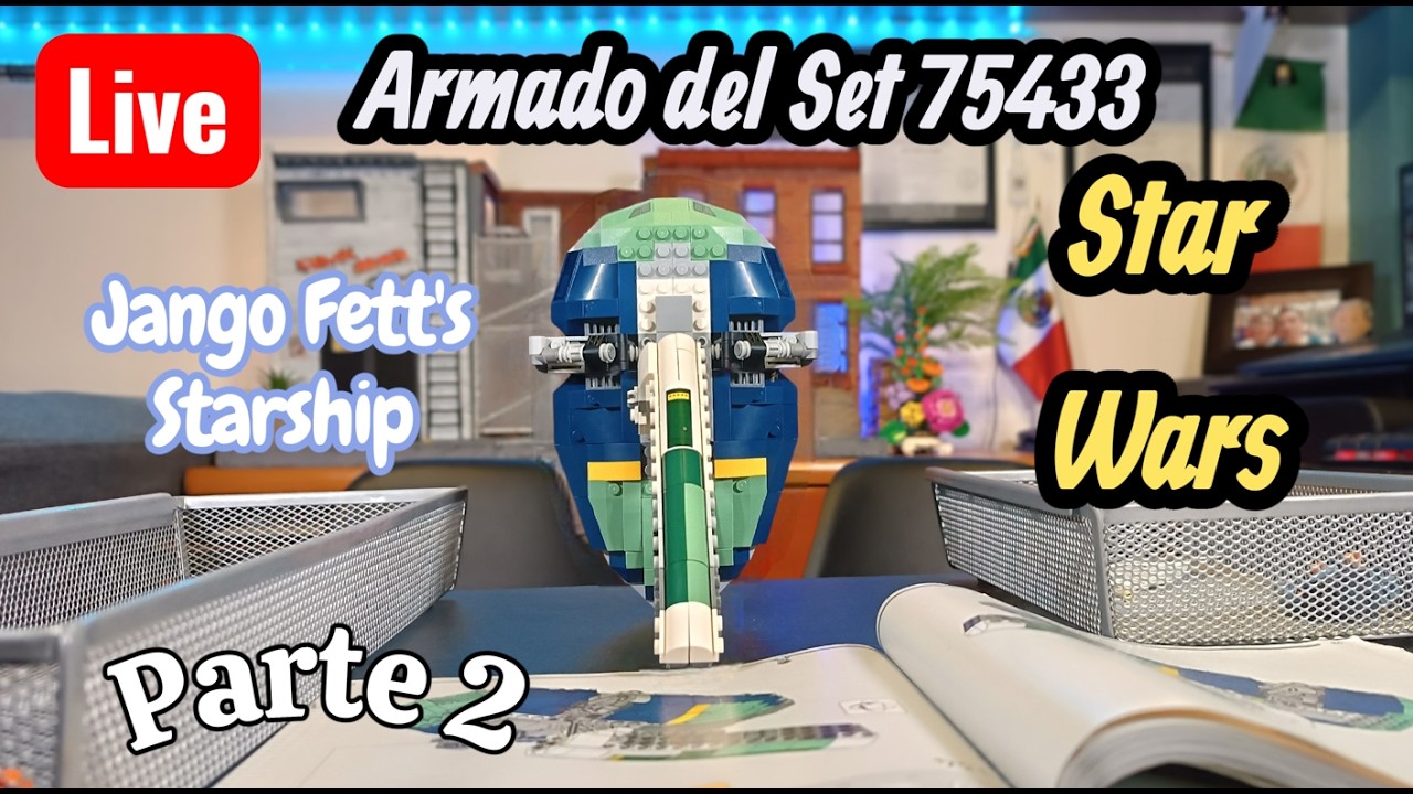 Armando el  Set Lego 75433 / parte 2 / Starship de Jango Fett 👉 Lego Star Wars