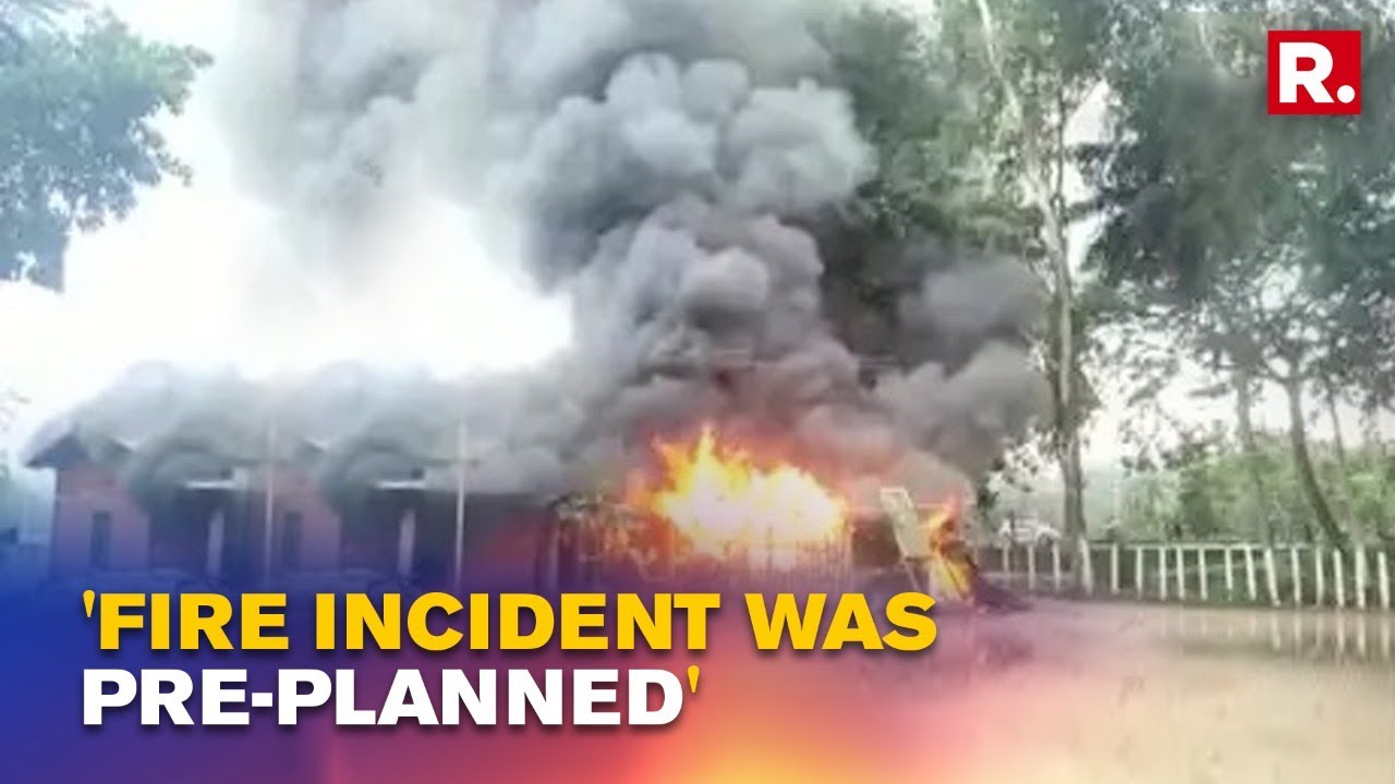Republic Reports From Assam's Nagaon, After Mob Torches Police Station Over Alleged Custodial Death