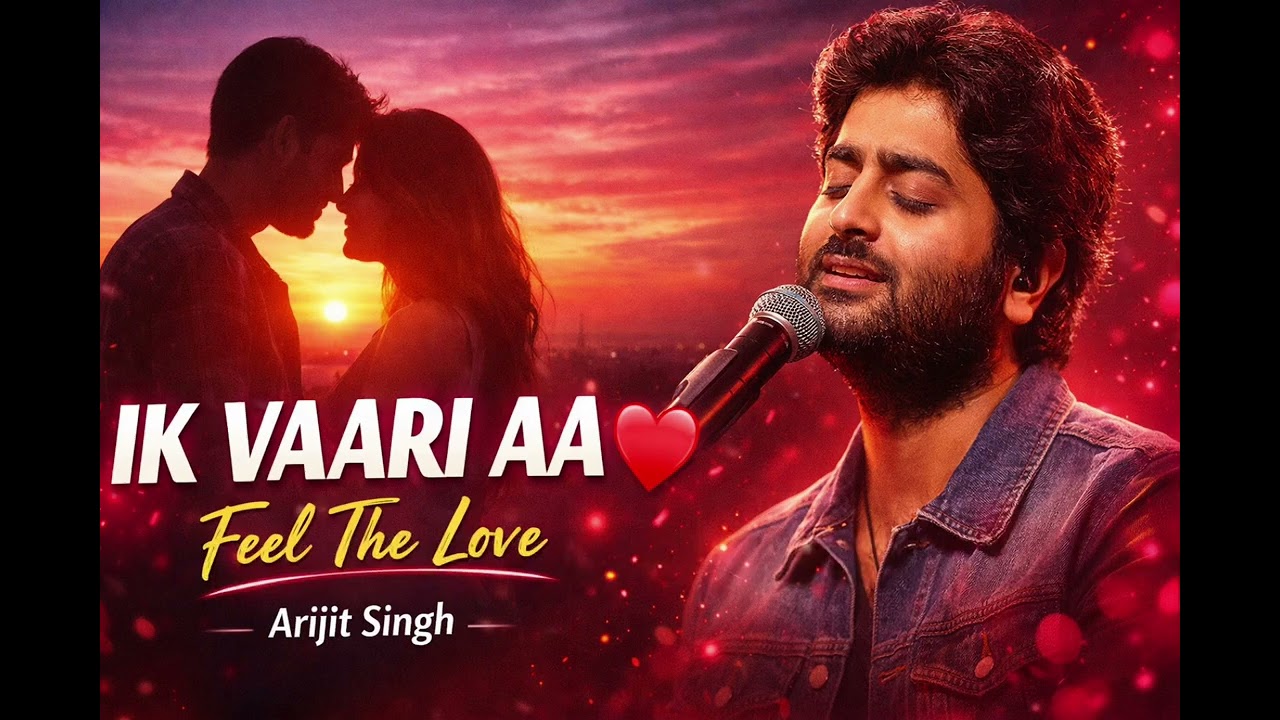 Ik Vaari Aa – Full Screen 4K Status | Arijit Singh | Romantic Love Song ❤️