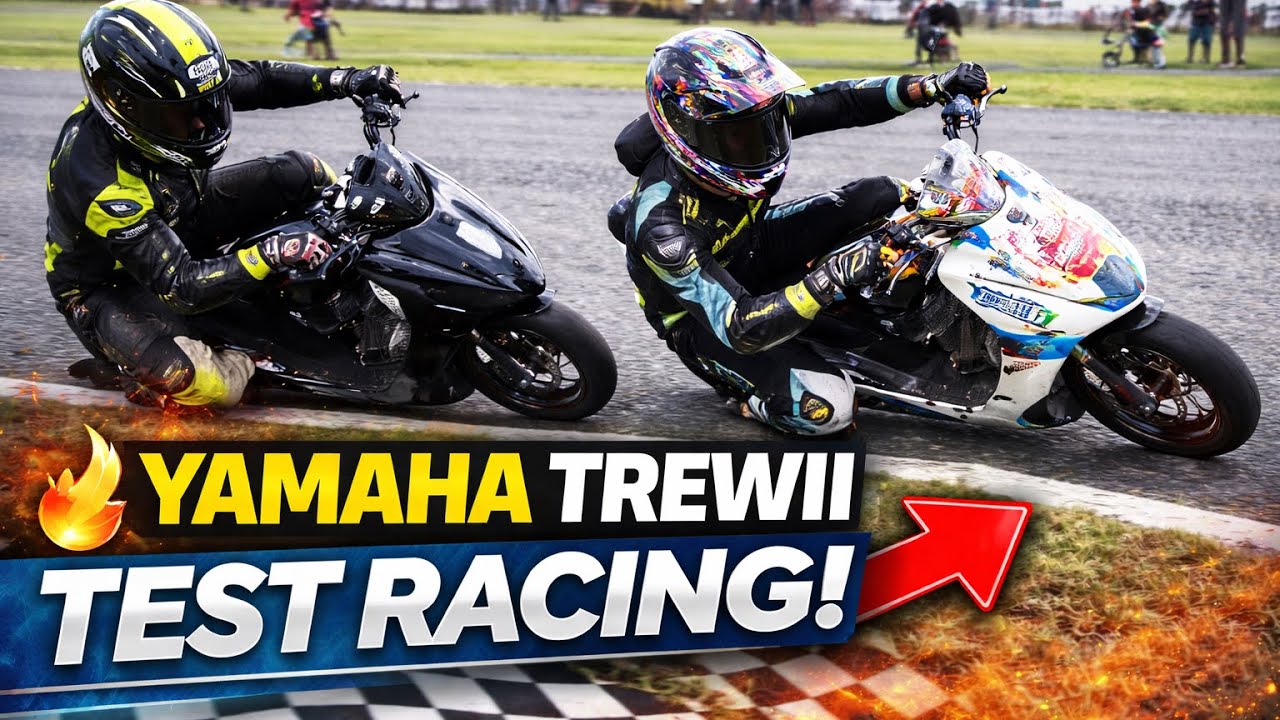 Yamaha Trewii En El TEST RACING 