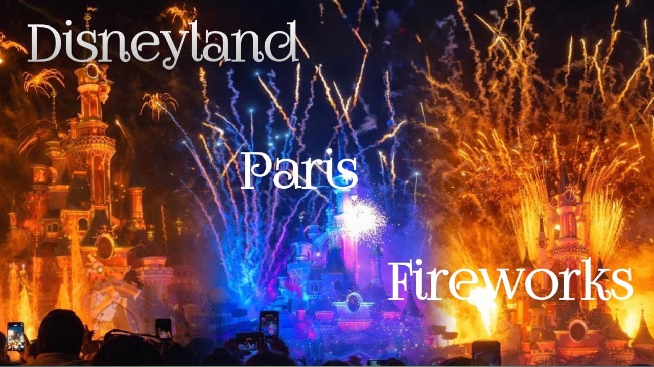 Disneyland වල රාත්‍රියක් | Fireworks | Paris | France
