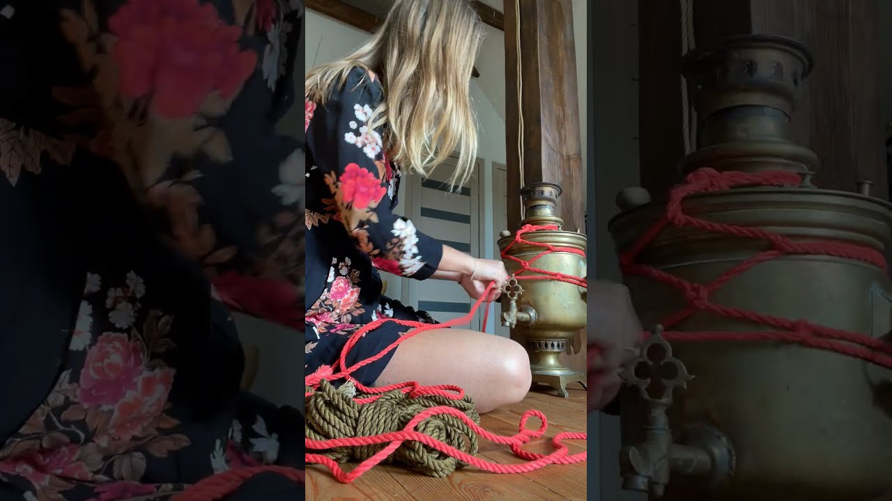 I tie everything ...