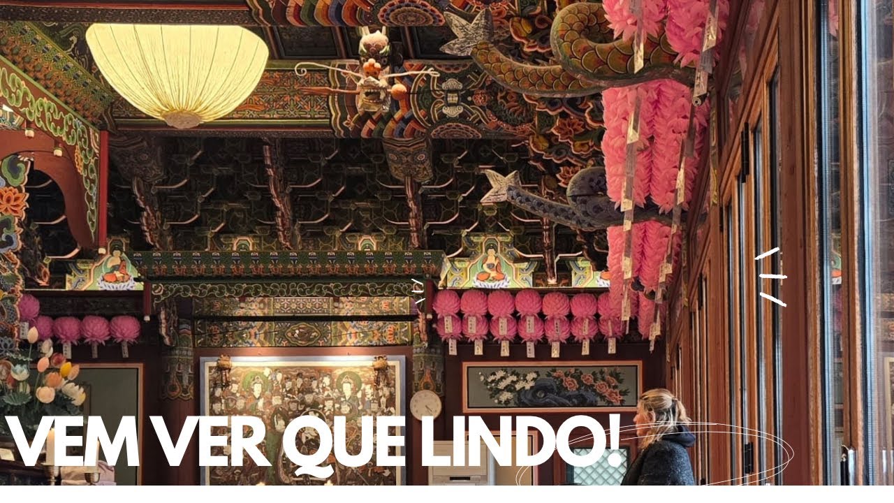 VISITA A MÉDICO/ TEMPLO/CAMINHADA NA COREIA 