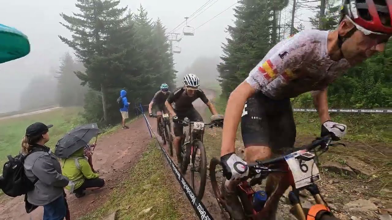 Watch the Men Elite XCO Highlights from Snowshoe 🇺🇸 2022